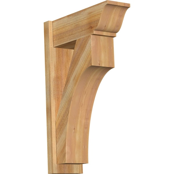 Ekena Millwork Westlake Rough Sawn Traditional Outlooker, Western Red Cedar, 8"W x 22"D x 34"H OUT08X22X34WTL01RWR - main